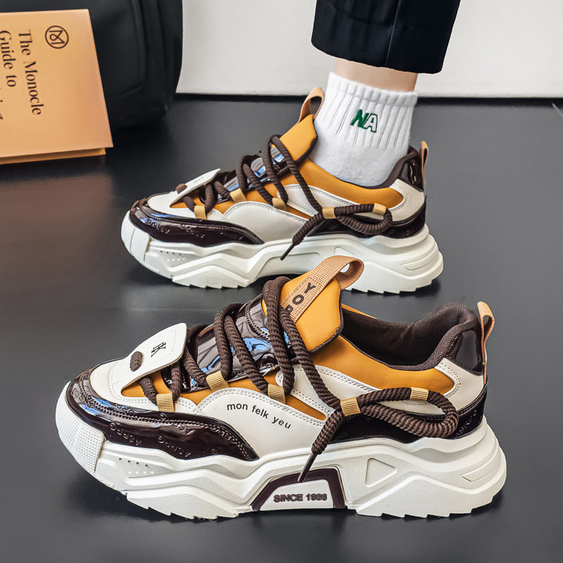 Damen Sneaker Sportlich Chunky Stabil Mit Dämpfung