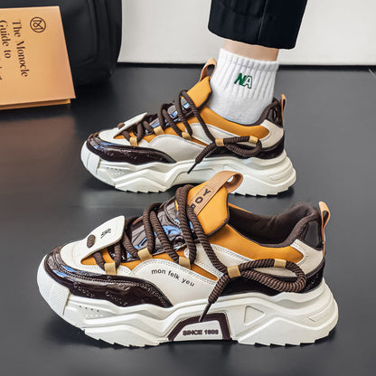 Damen Sneaker Sportlich Chunky Stabil Mit Dämpfung