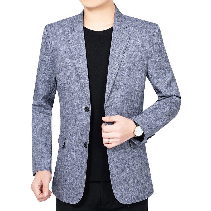 Herren Blazer Elegante Weicher Stoff Strapazierfähig Modern