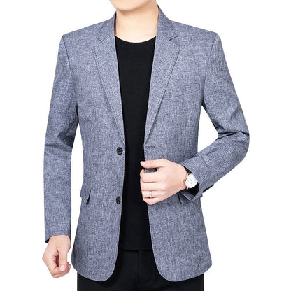 Herren Blazer Elegante Weicher Stoff Strapazierfähig Modern
