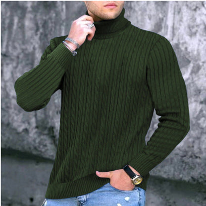 Herren Rollkragenpullover Weich Komfortable Strickqualität - BerlinGlamour