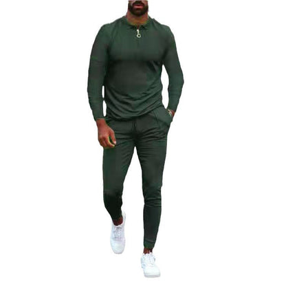 Herren Sportset Funktioneller Reißverschluss Modern