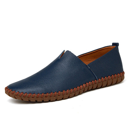 Damen Mokassins Leder Klassisch Elegantes Design