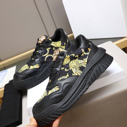 Damen Sneaker Elegantes Design Floralmuster DamenSchuhe