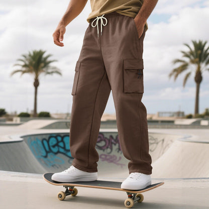 Herren Cargo-Hose Sportlich Elastisch Mit vielen Taschen