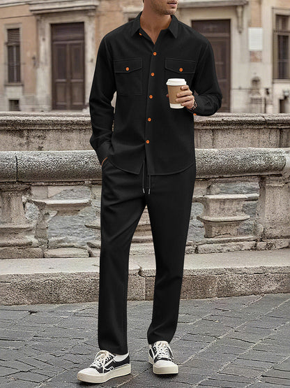 Modisches Herren Zweiteiler Set Berlin Style