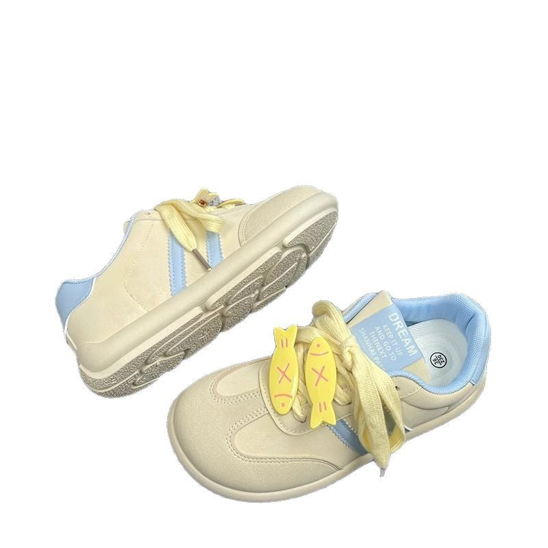 Damen Sneaker Sportlich Tiermuster Elastisch