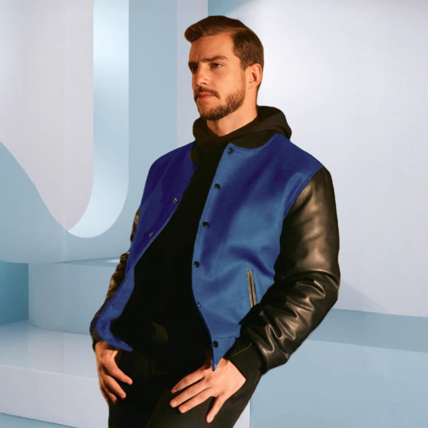 Herren Collegejacke Retro Style Berlin - BerlinGlamour