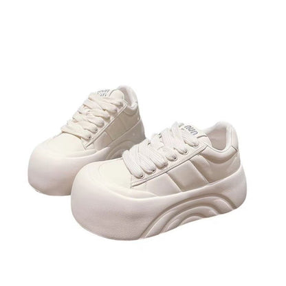 Damen Sneaker Hochplateau Komfortable Laufsohlen Damen Schuhe