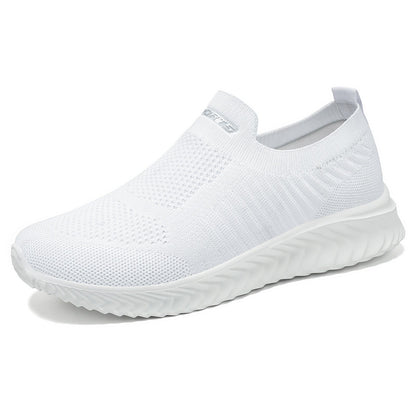 Damen Sneaker Slip-On Bequem Luftig Flexibel
