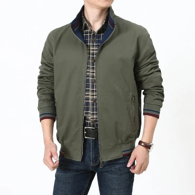 Herren Übergangsjacke Leicht Slim Fit Modern - BerlinGlamour