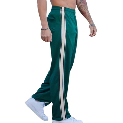 Herren Sport Hose mit Streifen Bequem Freizeit