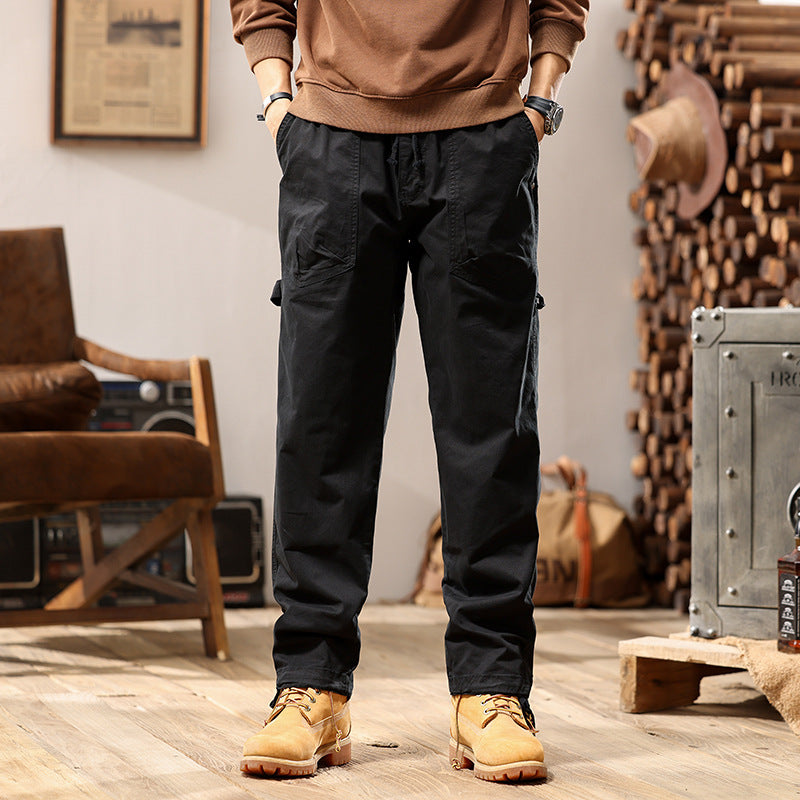 Herren Cargo-Hose Multifunktionshose Bequem Elegant