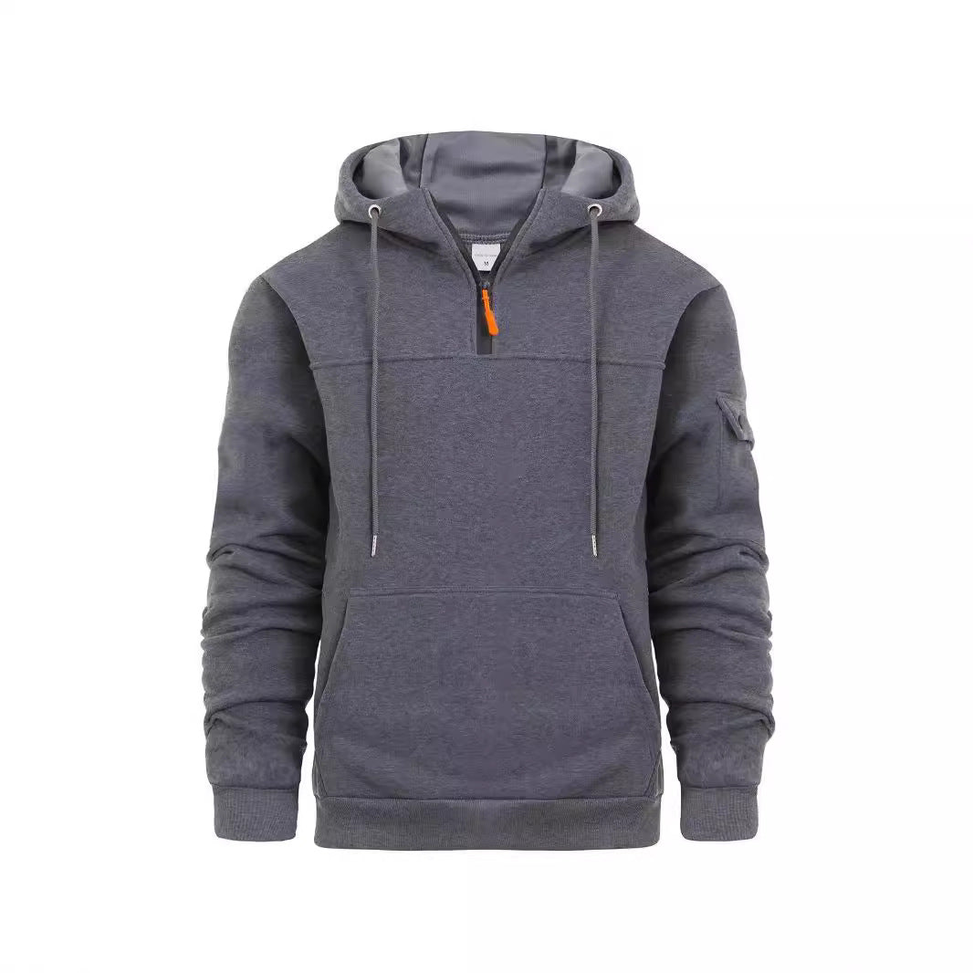 Herren Kapuzenpullover Mit Taschen Modern Sportlich - BerlinGlamour