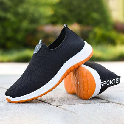 Damen Sneaker FreizeitSchuhe Elastisch Rutschfest