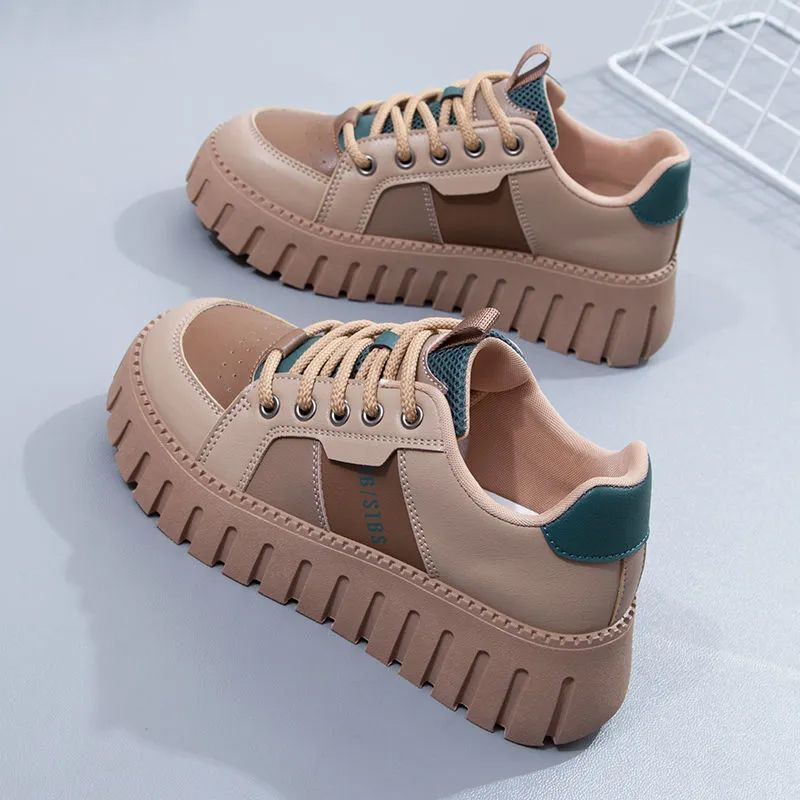 Damen Sneaker Chunky atmungsaktiv Komfortschuhe