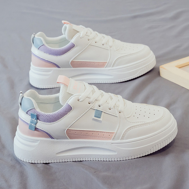 Damen Sneaker Sportlich Leicht Mesh Obermaterial