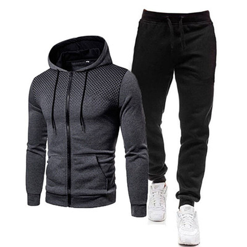 Herren Sportset Hoodie Jogginghose atmungsaktiv Komfort