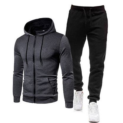 Herren Sportset Hoodie Jogginghose atmungsaktiv Komfort