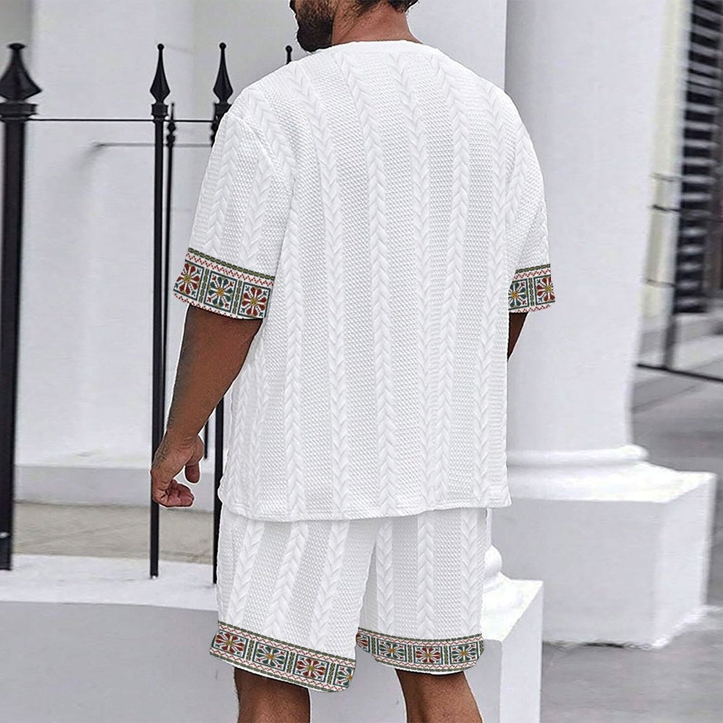 Herren Shorts Set Modisch Sommer