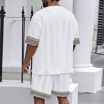 Herren Shorts Set Modisch Sommer