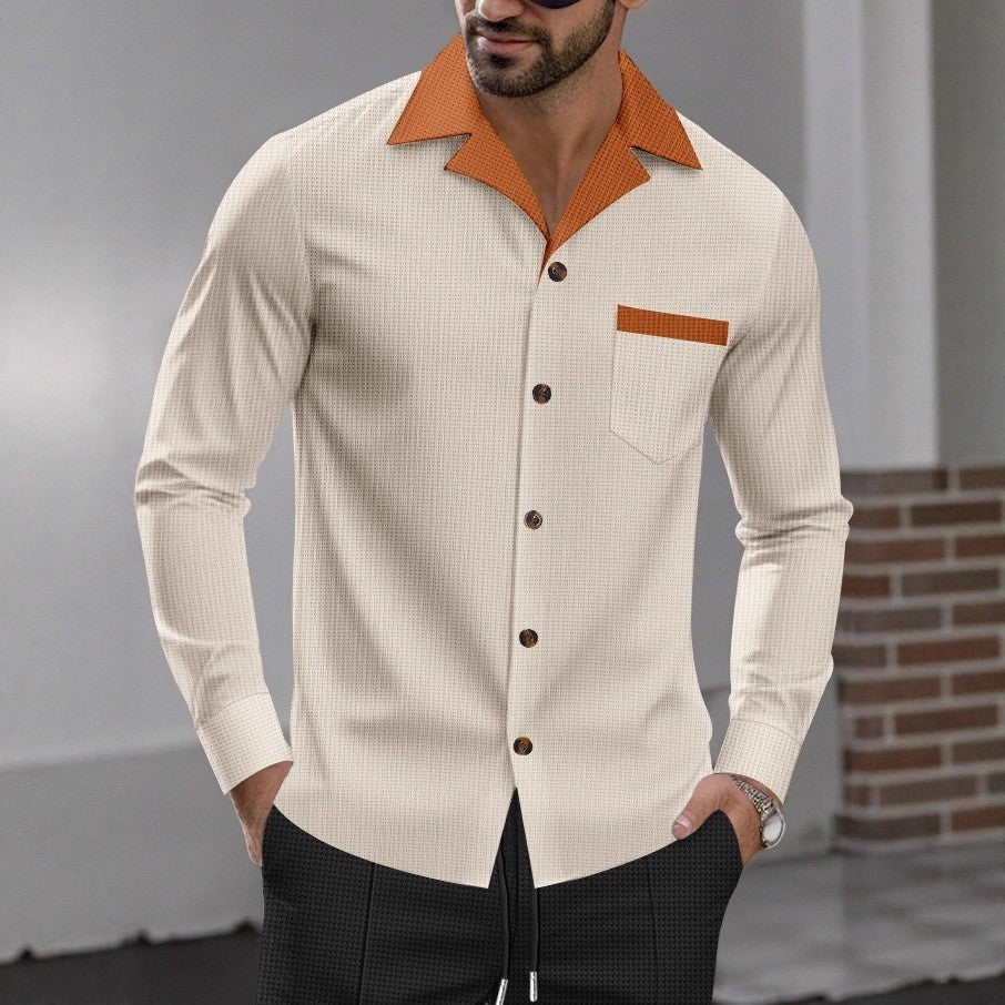 mein Vorschlag: Berlin Chic Mode Herren Schmuck Langarmhemd Glamour - BerlinGlamour