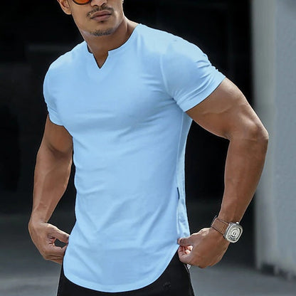 Herren Fitness Shirt Sportlich Leicht