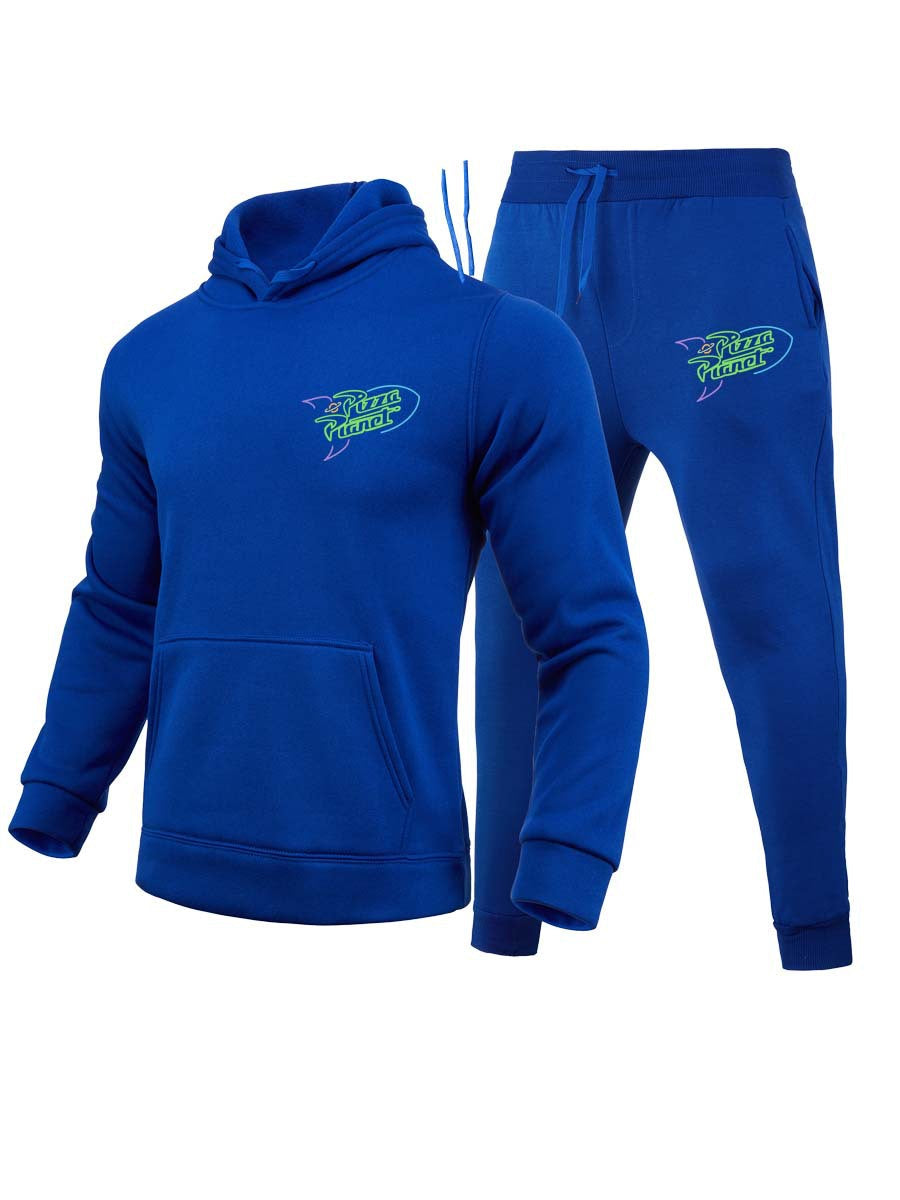 Herren Sportset Hoodie Jogginghose Modern Design Graffiti