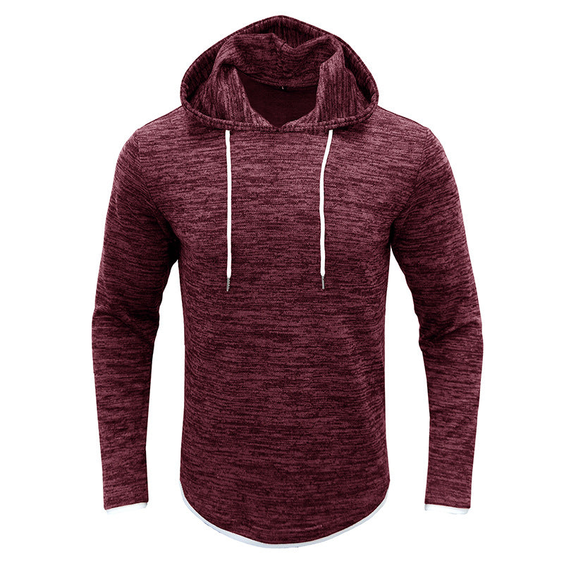 Herren Kapuzenshirt Sportlich Strukturiert Modern