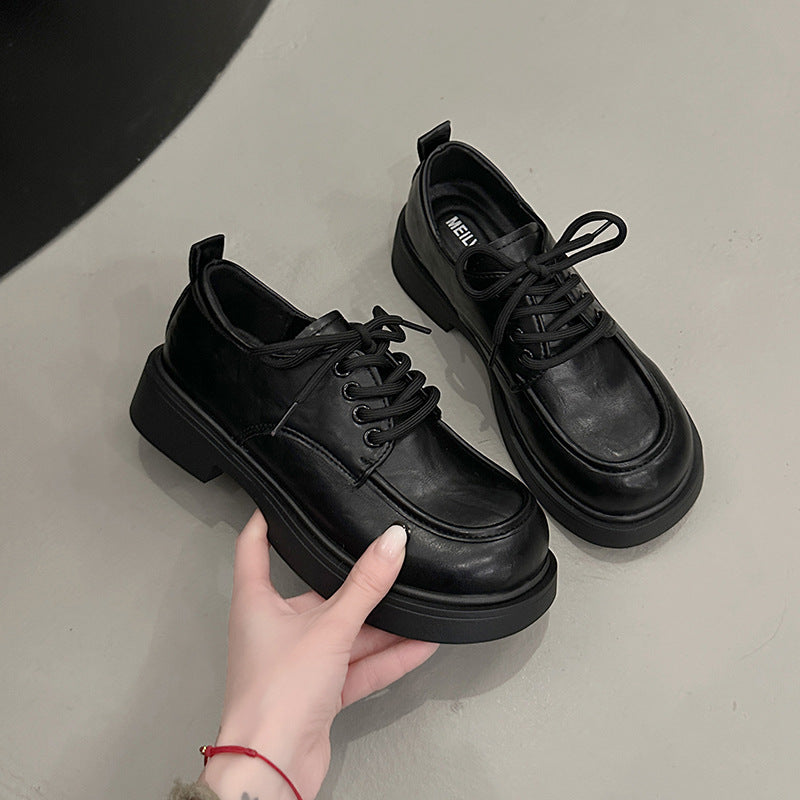 Damen Schnürschuhe Elegant Rutschfest Moderne Sohle - BerlinGlamour