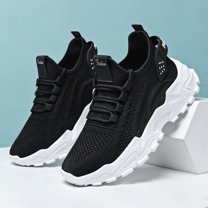 Damen Sport Sneaker atmungsaktiv Mesh Laufschuhe bequem