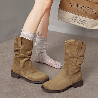Damen Stiefel Bequem Rutschfest Schuhe Winter