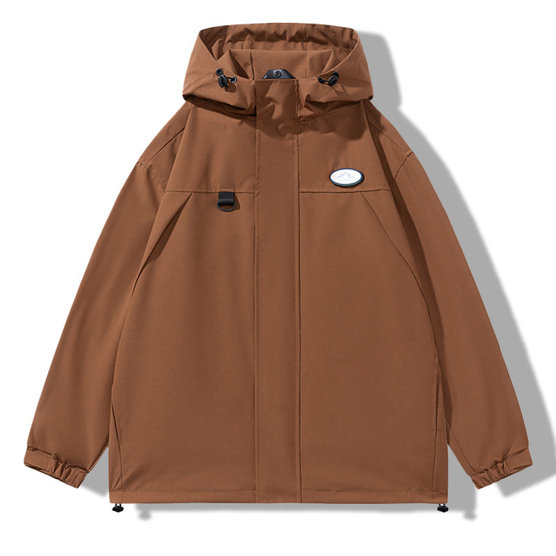 Wetterfeste Herrenjacke Multifunktionell Winddicht