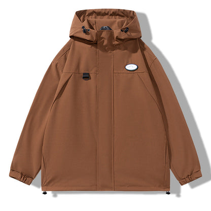 Wetterfeste Herrenjacke Multifunktionell Winddicht