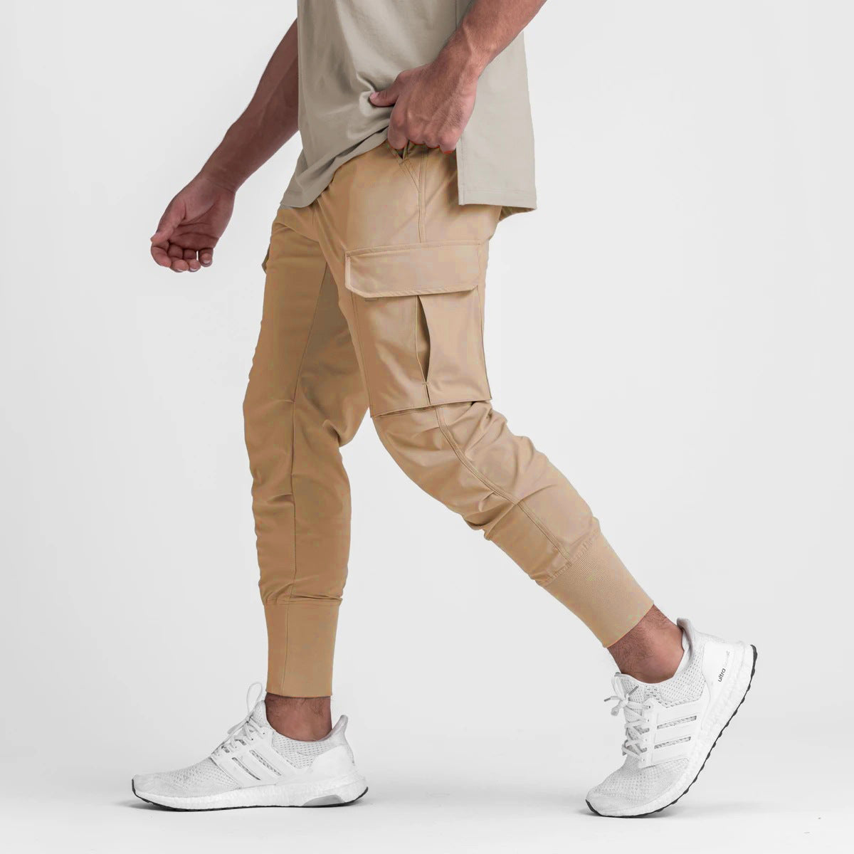 Herren Jogginghose Cargo Stylisch Elastisch Bequem