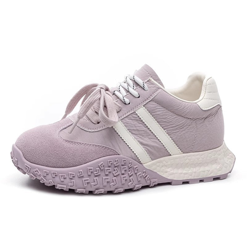 Damen Sneaker Sportlich Atmungsaktiv Mit Profilsohle