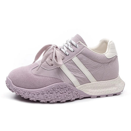 Damen Sneaker Sportlich Atmungsaktiv Mit Profilsohle