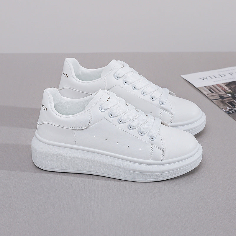Damen Sneaker Plattform Schuhe Komfortabel Modern