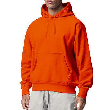 Herren Sweatshirt Kapuzenpullover mit Kängurutasche Bequem