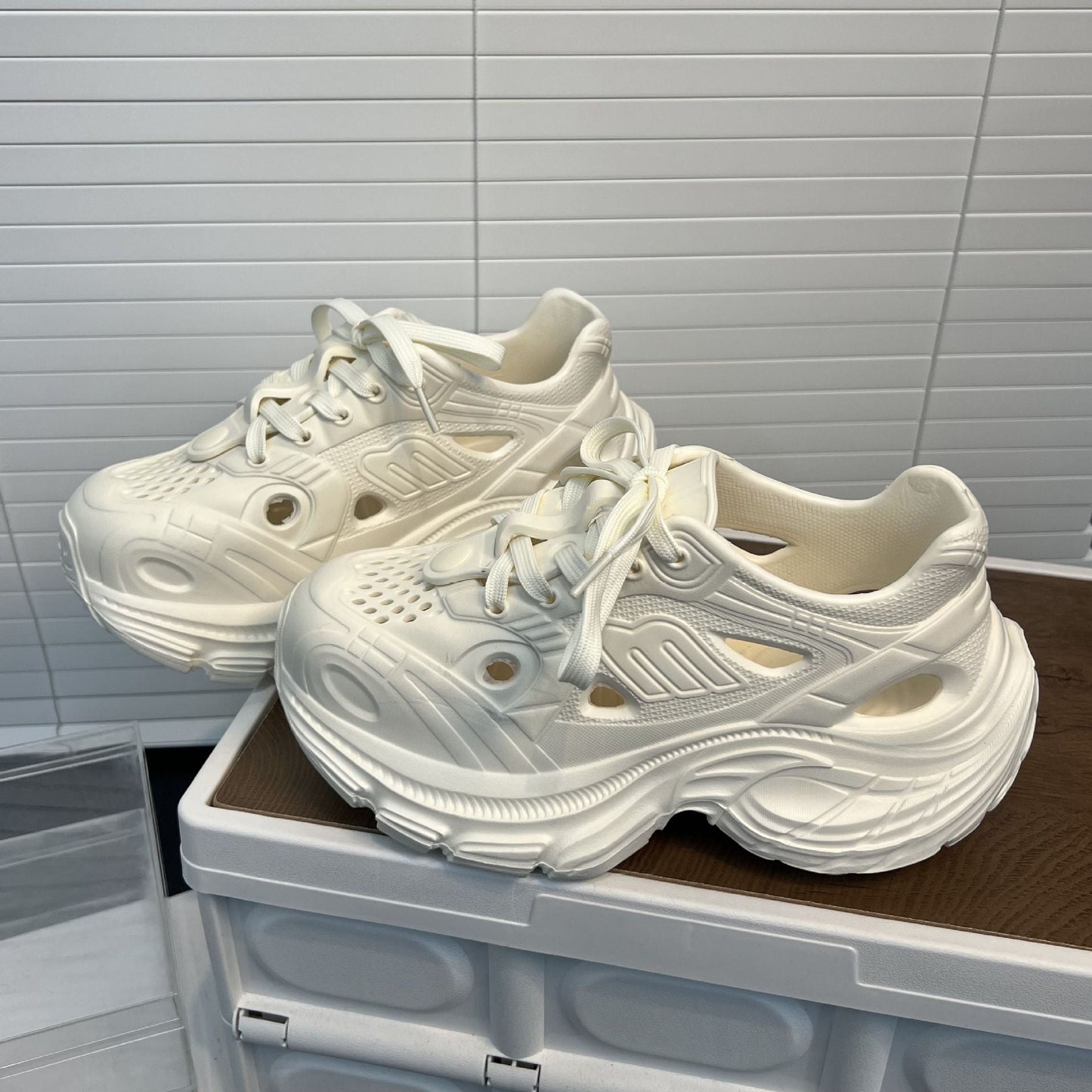 Damen Sneaker Sportlich Atmungsaktiv Laufschuhe Leicht