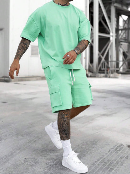 Herren Sportbekleidungsset Modern Lässig Grau