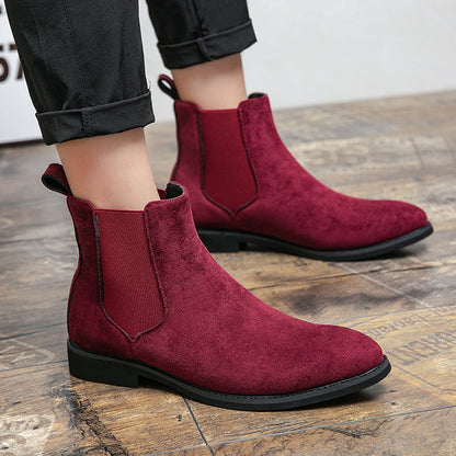 Damen Chelsea Stiefel Elegante Schwarz