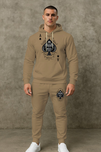 Herren Hoodie Sportlich mit Grafik-Design