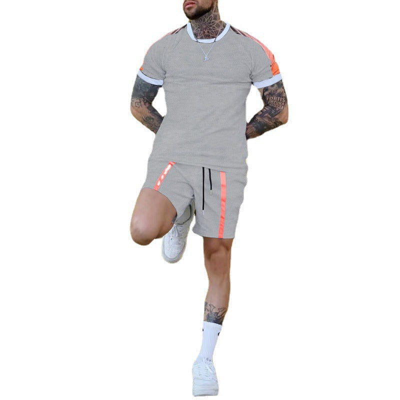 Herren Freizeit Set Sportlich Modern mit Trend Akzenten - BerlinGlamour