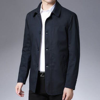 Herren Jacke Modern Klassisch mit Taschen Schnitt