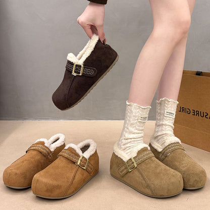 Damen Clogs Fleece gefüttert Warme Hausschuhe - BerlinGlamour