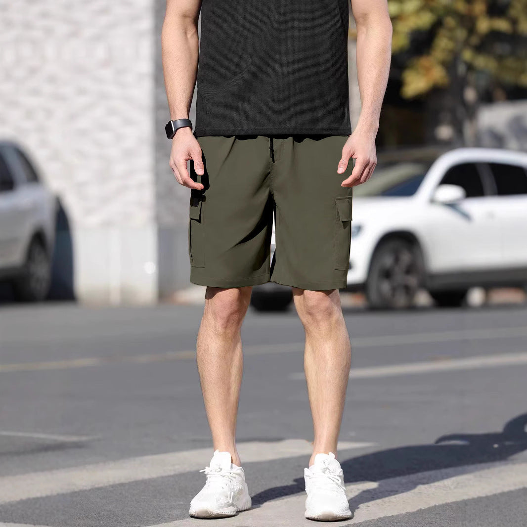 Herren Cargo Shorts Praktisch Mit Seitentaschen Modern