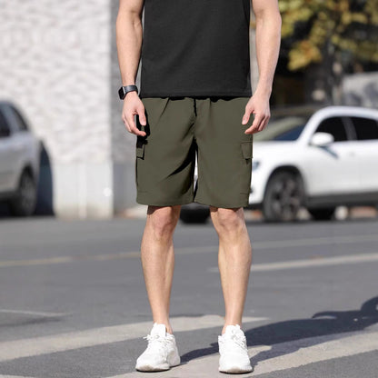 Herren Cargo Shorts Praktisch Mit Seitentaschen Modern