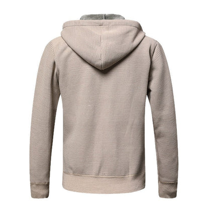 Herren Winterjacke Kapuzenjacke Gefüttert Warm