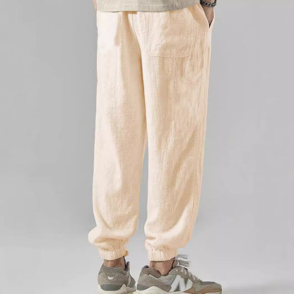 Herren Freizeithose Leicht Bequem Slim Fit